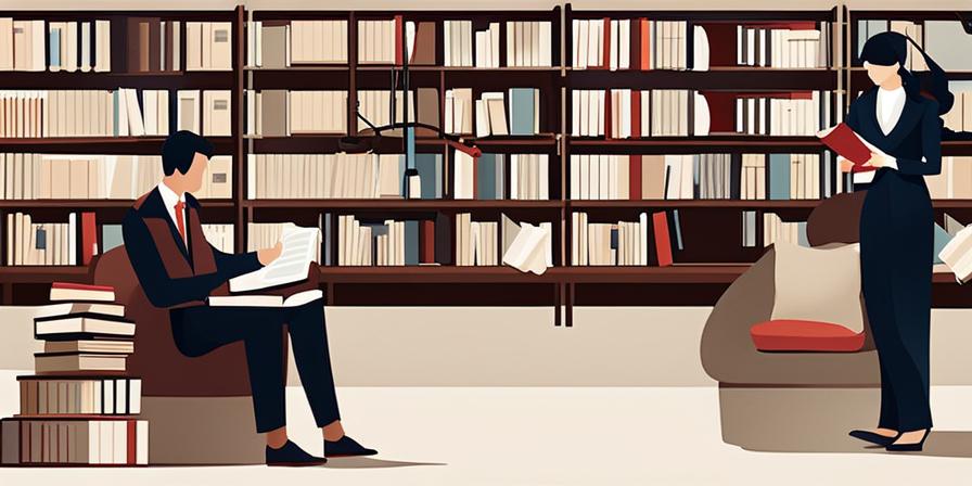Debate sobre dilemas éticos entre personas rodeadas de libros y pensando profundamente