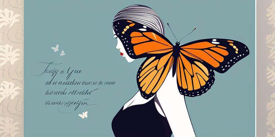 Persona liberando una mariposa, símbolo de transformación y libertad